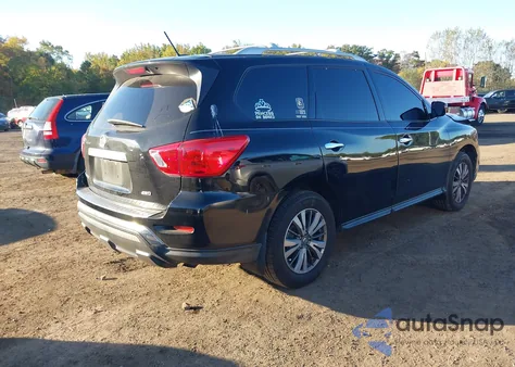 2017 Nissan Pathfinder S из США, поврежденный, VIN 5N1DR2MM4HC686470
